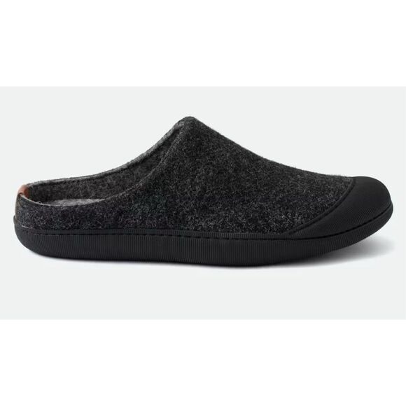 Néw Huckberry Greys Wool Outdoor Slippers/ Mules in Charcoal/Black Size 11 - Picture 5 of 10